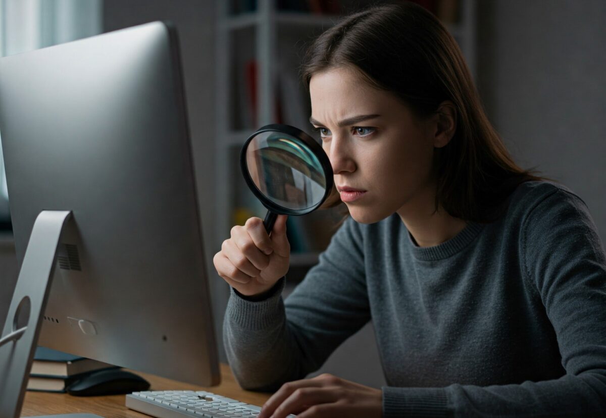 Fake news e intelligenza artificiale: simboli di disinformazione digitale